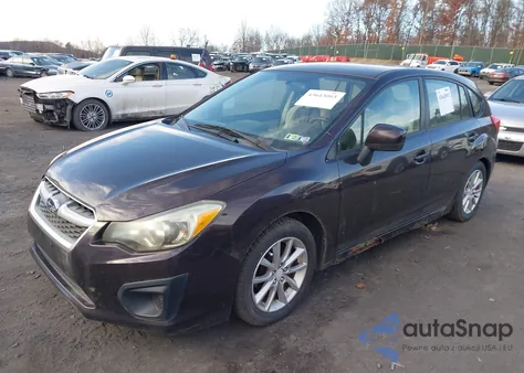 2012 Subaru Impreza 2.0I Premium from USA, damaged, VIN JF1GPAB66CH226217